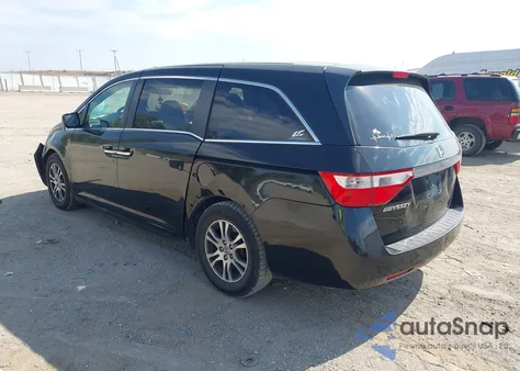 2013 Honda Odyssey Ex из США, поврежденный, VIN 5FNRL5H4XDB082054